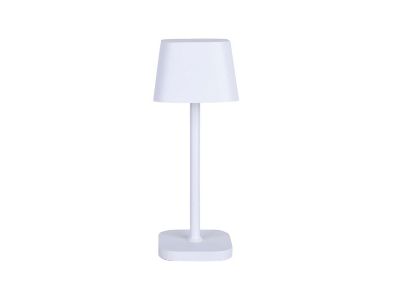 Batteridrevet skrivebordslampe Isa fra House of Sander, hvid