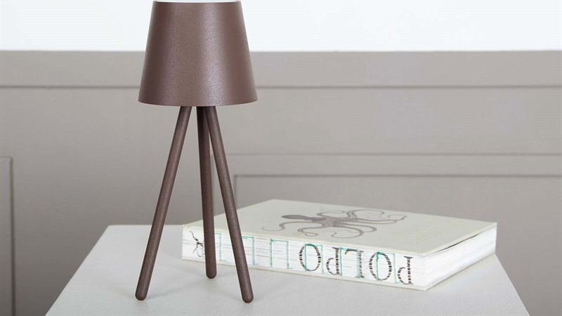 Rustfarvet Bordlampe Zoe fra House of Sander - Elegant Design