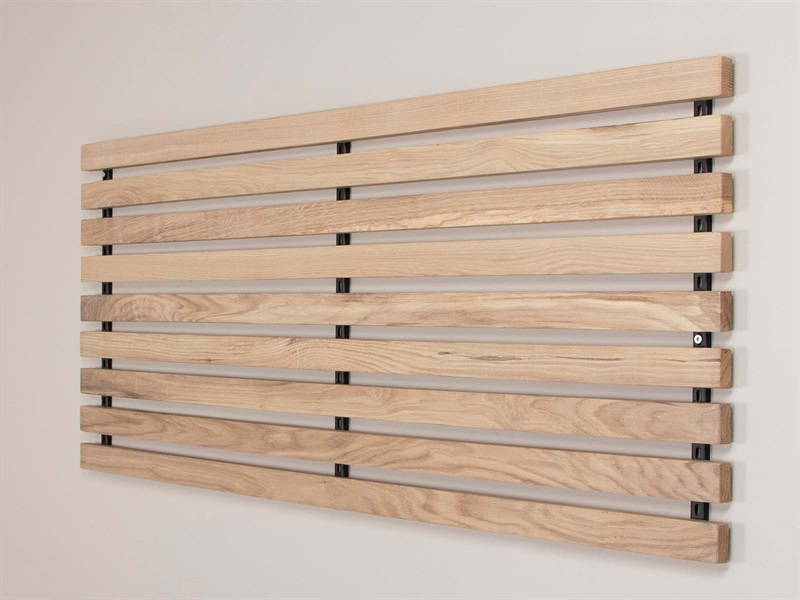 Ophængsløsning House Of Sander 2easy Opbevaringssystem Egetræmetal Hvidsort 1304x52x28 Cm  5702118016557