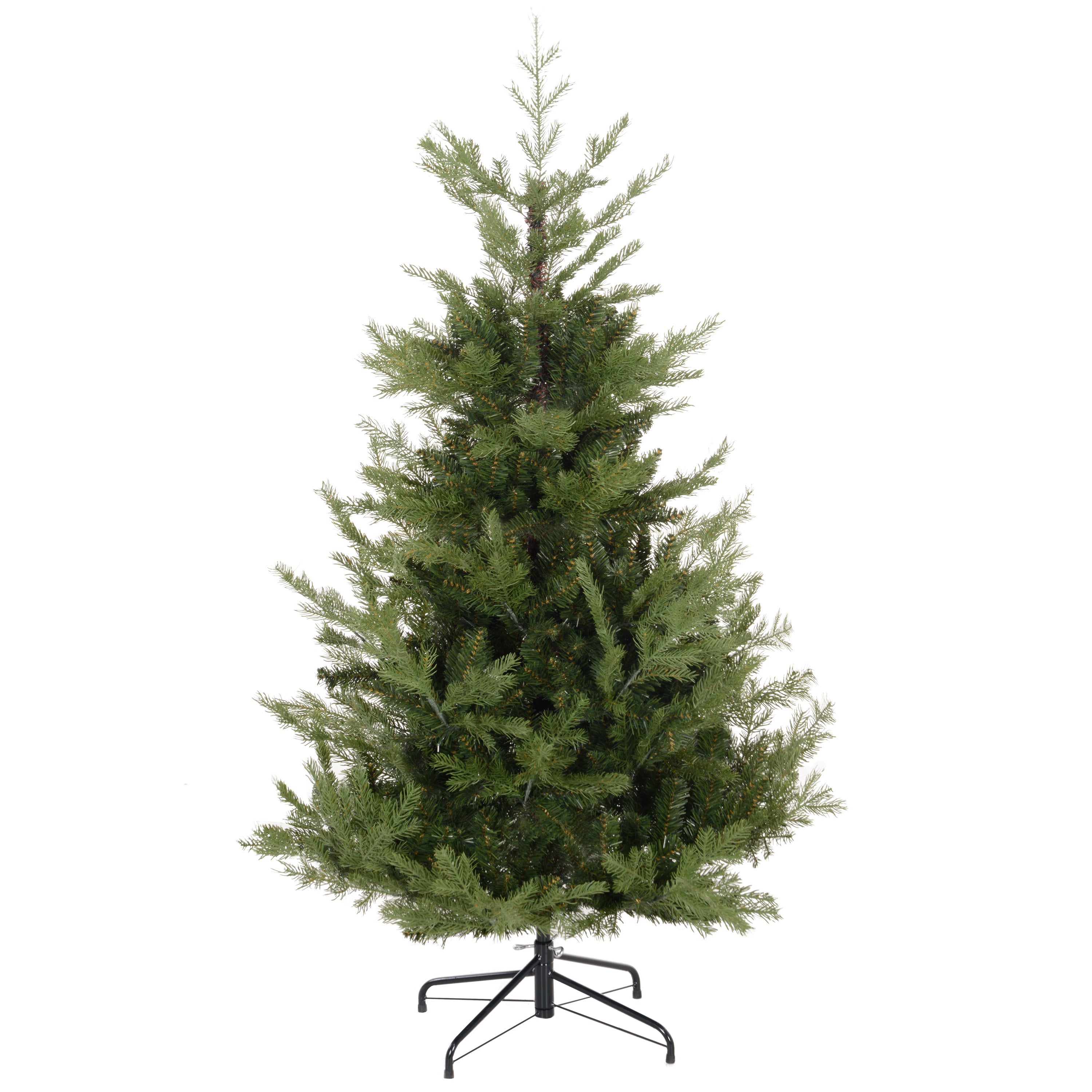 Juletræ Kunstig Gran Realistisk Look Hurtig Samling Plastik Grøn 100 X 100 X 150 Cm  4255633580399