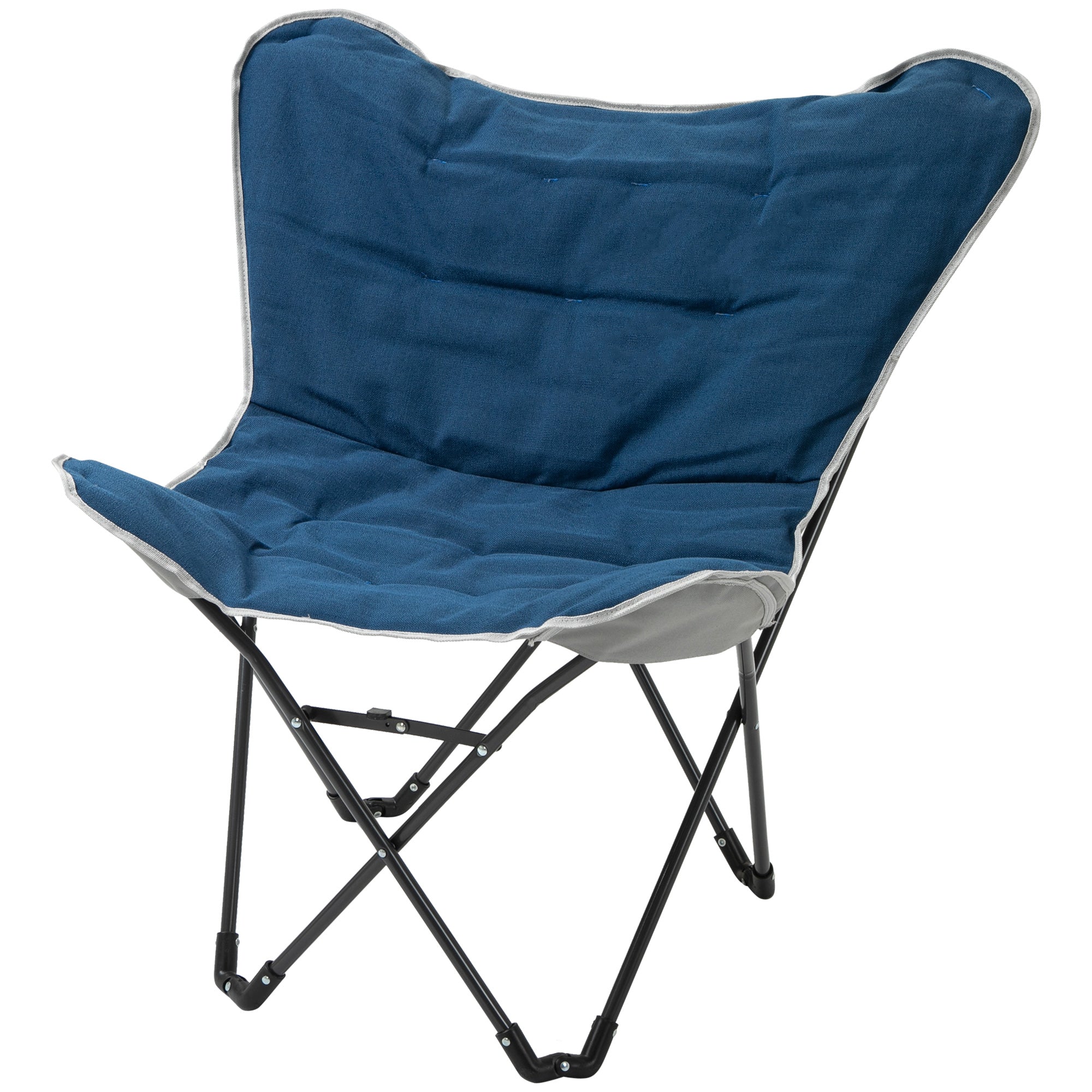 Foldbar Campingstol i Blå - Letvægts og Praktisk!