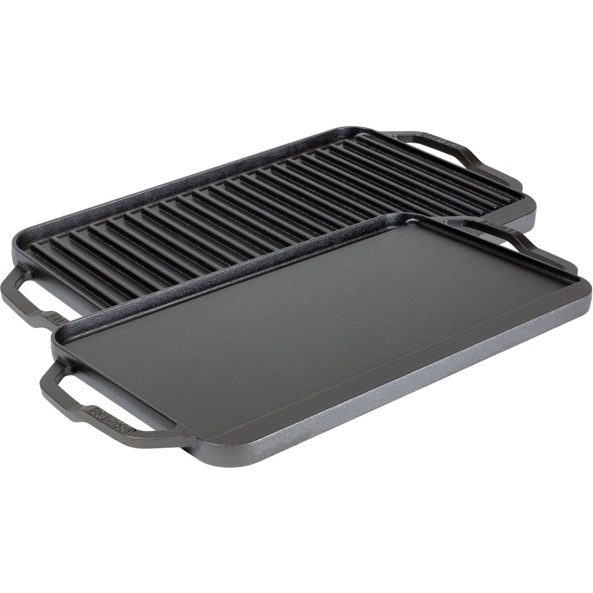 Lodge Chef Collection Vendbar Grillpandestegepande