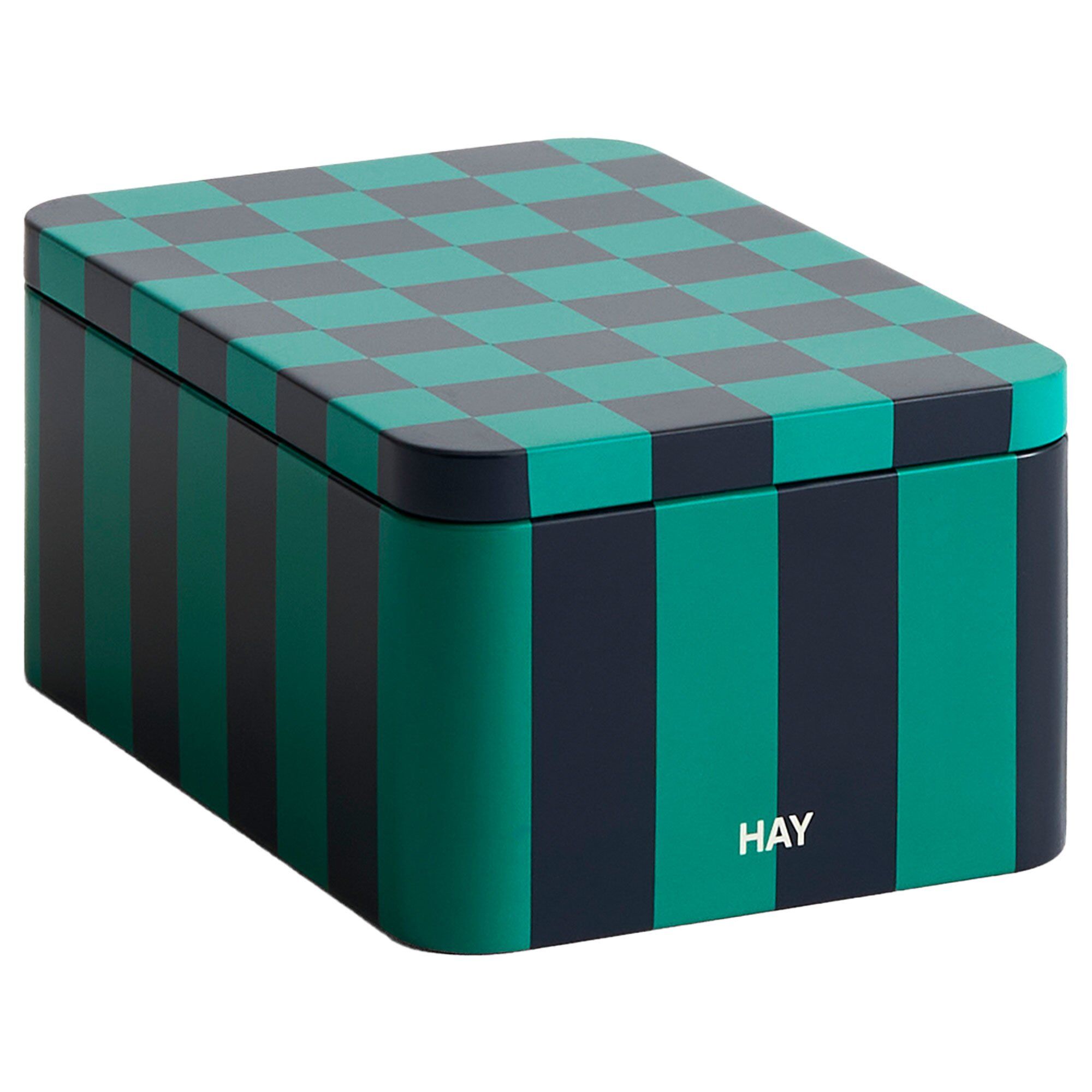 Tin Container Small Greendark Blue  5710441351351