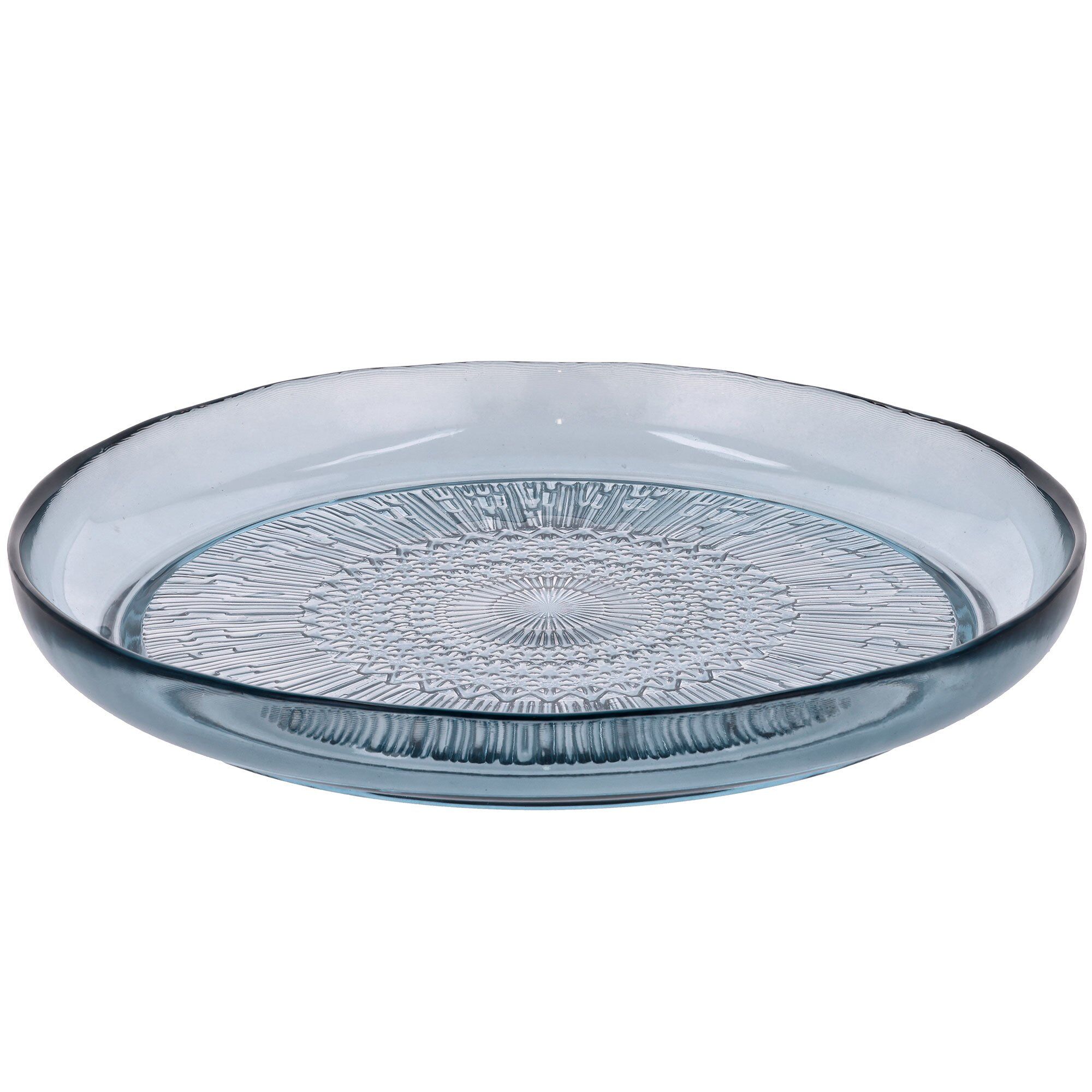 Kusintha Glastallerken ø25 Cm Blå  5722000259800