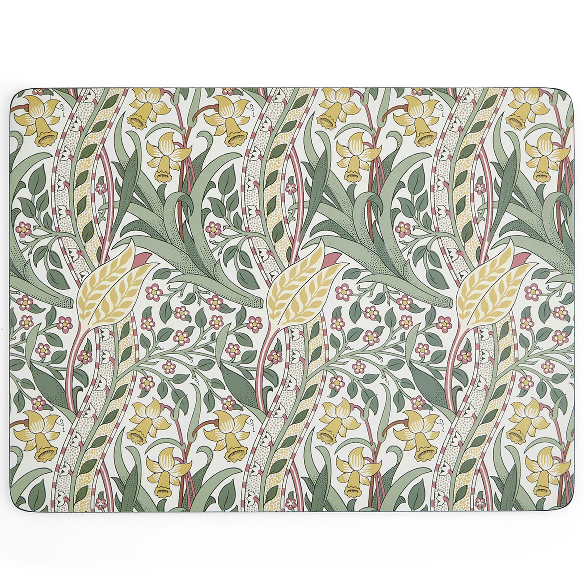 Spode Morris  Co Daffodil Dækkeserviet 40 X 30 Cm 4-pak  749151786660