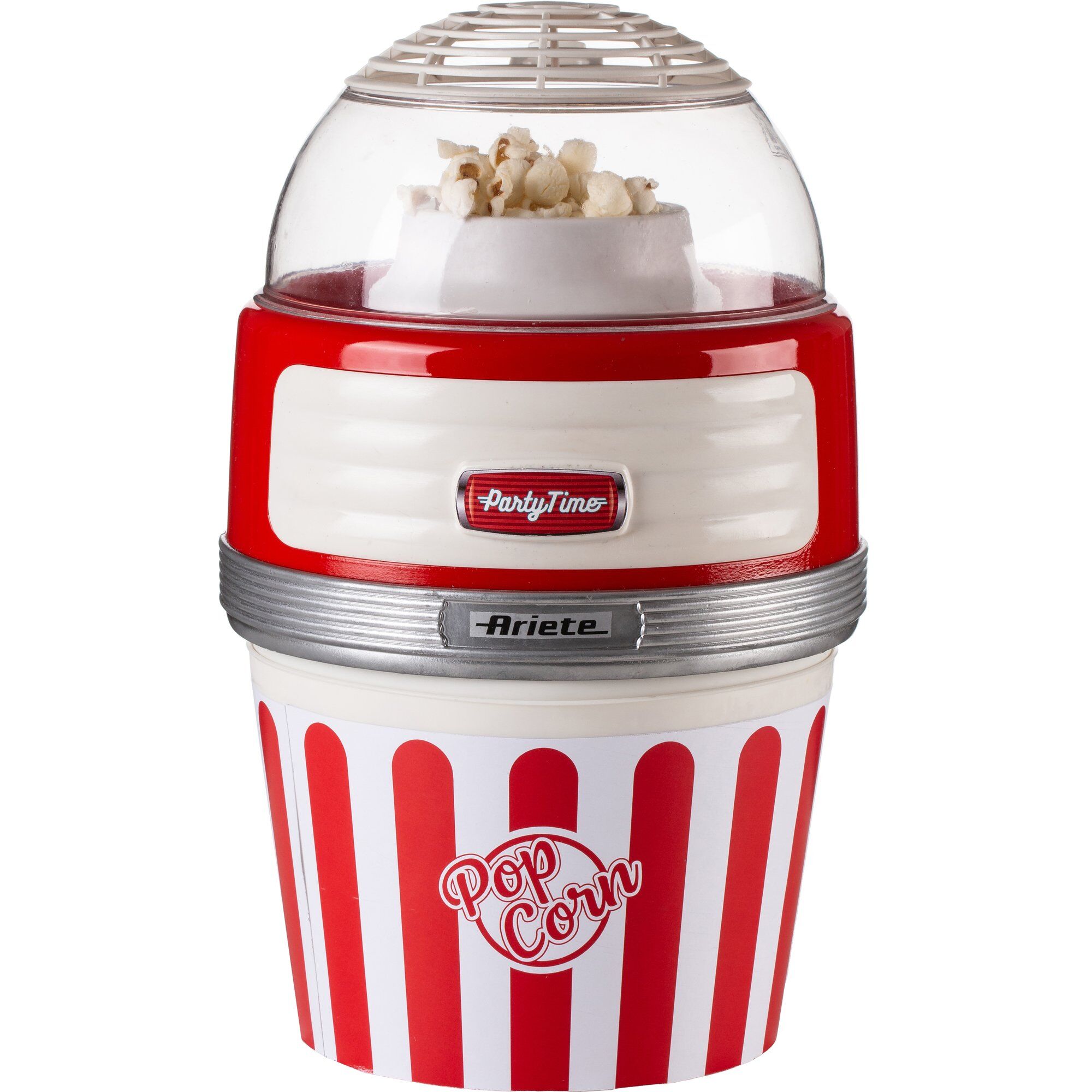 XL Popcornmaskine i Rød - Perfekt til Filmaftener!