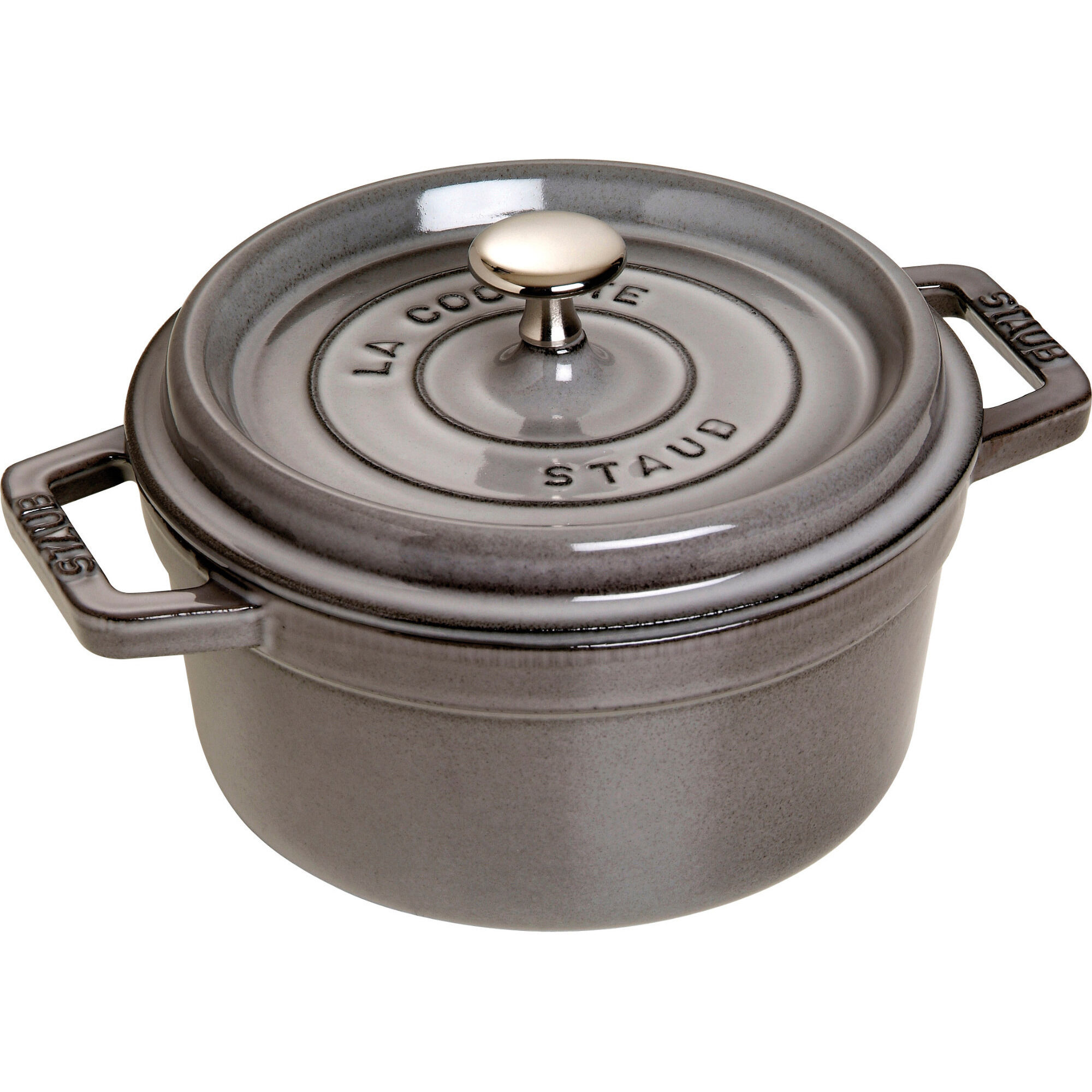 La Cocotte Rund Cocotte 20cm 22 Liter Grå  3272341020185