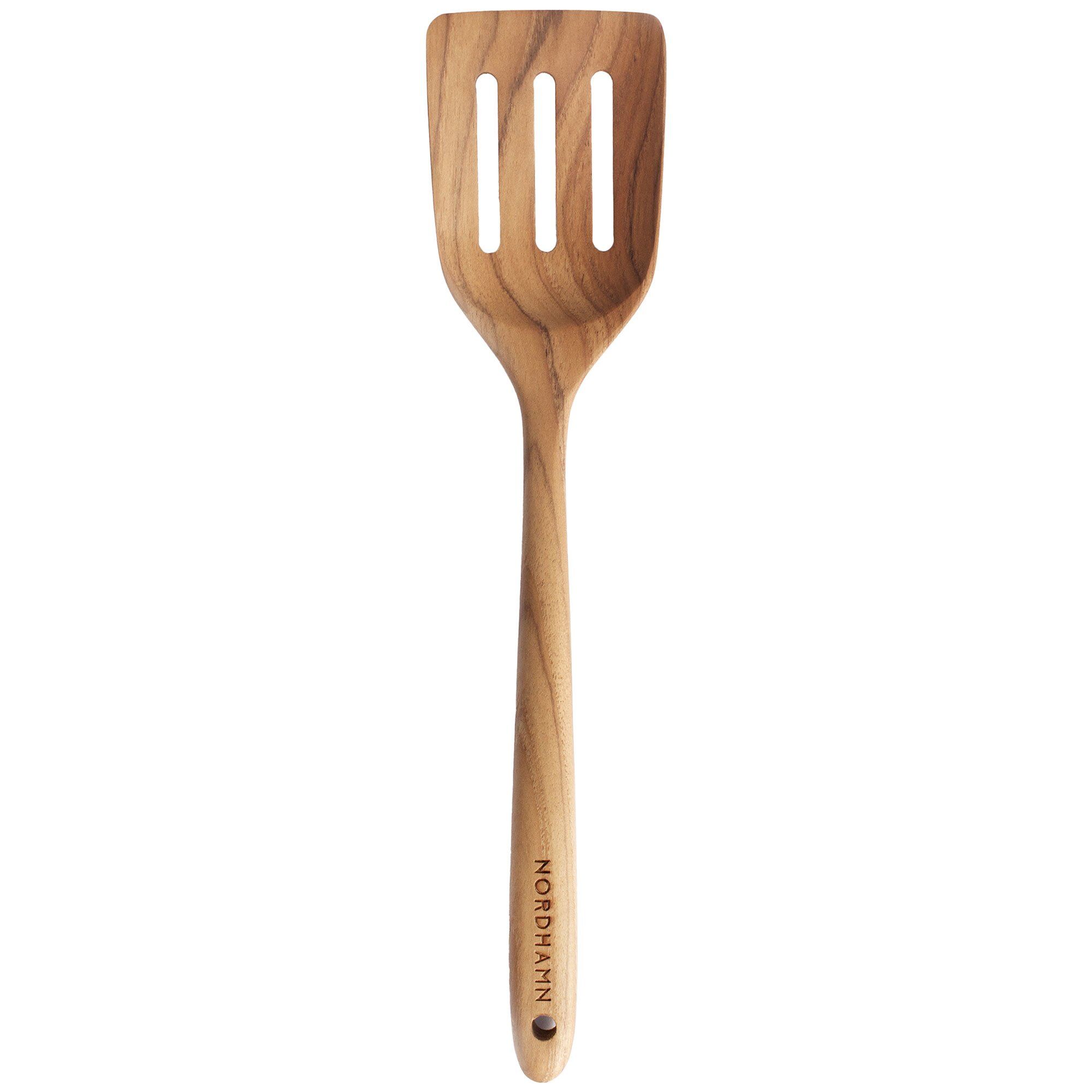 Perforeret Stegespade 34 Cm Teak  7350142960148