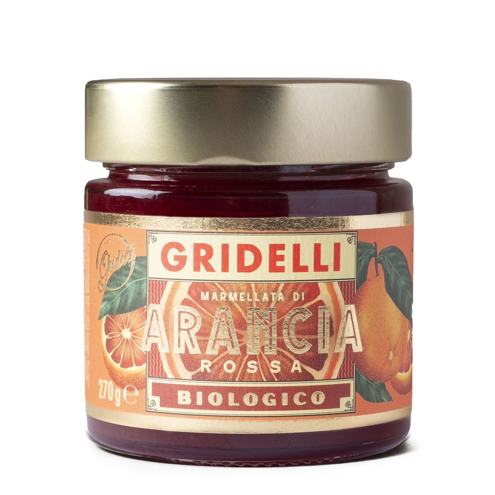 Marmellata Di Arancia Rossa Orange Blodappelsinmarmelade 270 G  8006165417907