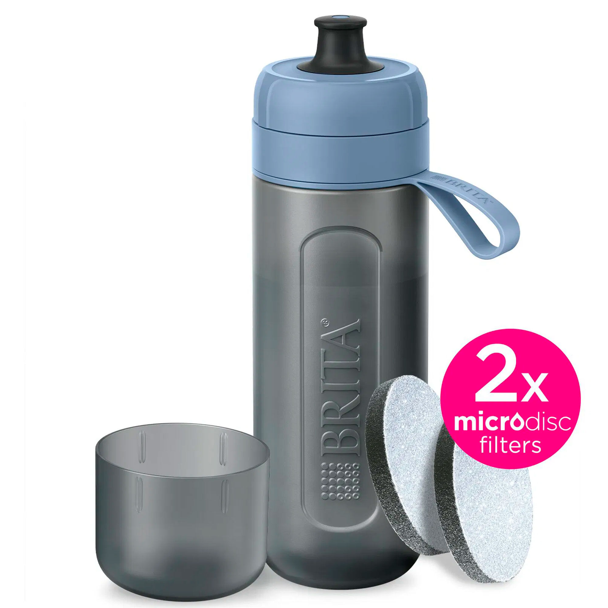 Brita Active Vandflaske 06 Liter Blå