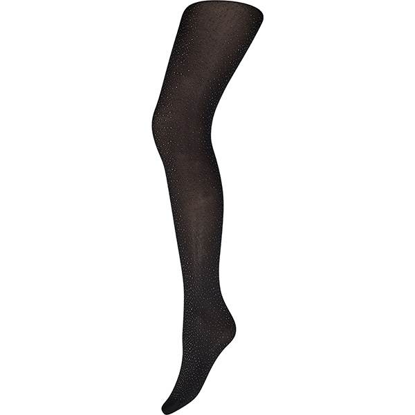 Hype The Detail Strømpebukser Dots 40 Den - Black