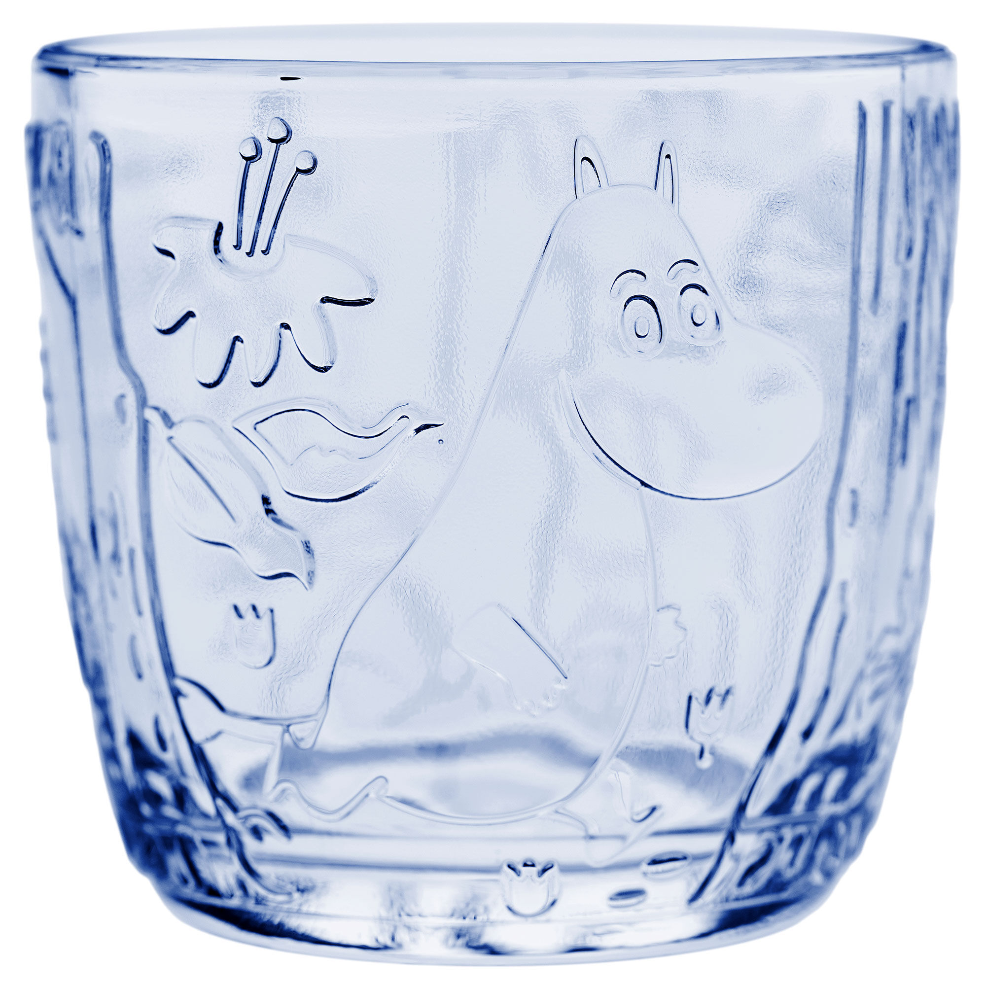 Moomin Arabia Drikkeglas 28 Cl Lyseblå 2 Stk