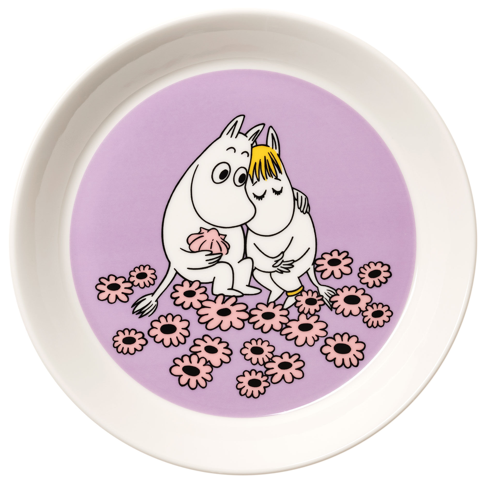 Moomin Arabia Forelskede Tallerken ø19 Cm