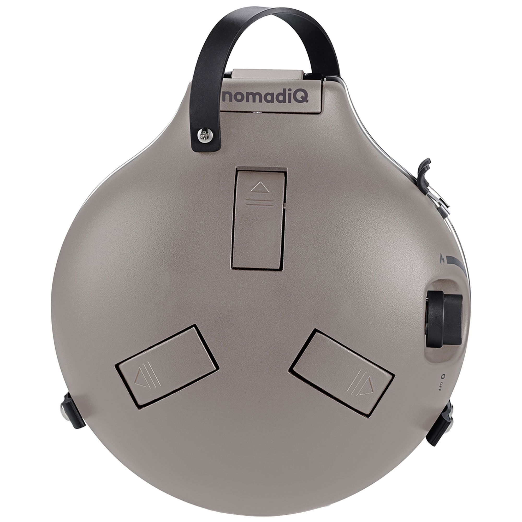 Nomadiq Compact Transportabel Gaskøkken Med To Brændere Urban Grey