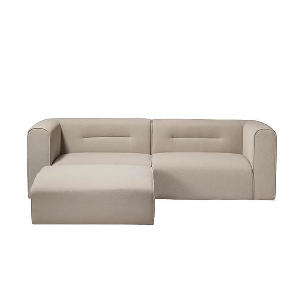 Elegant chaiselongsofa fra FDB Møbler - Beige tilbud!