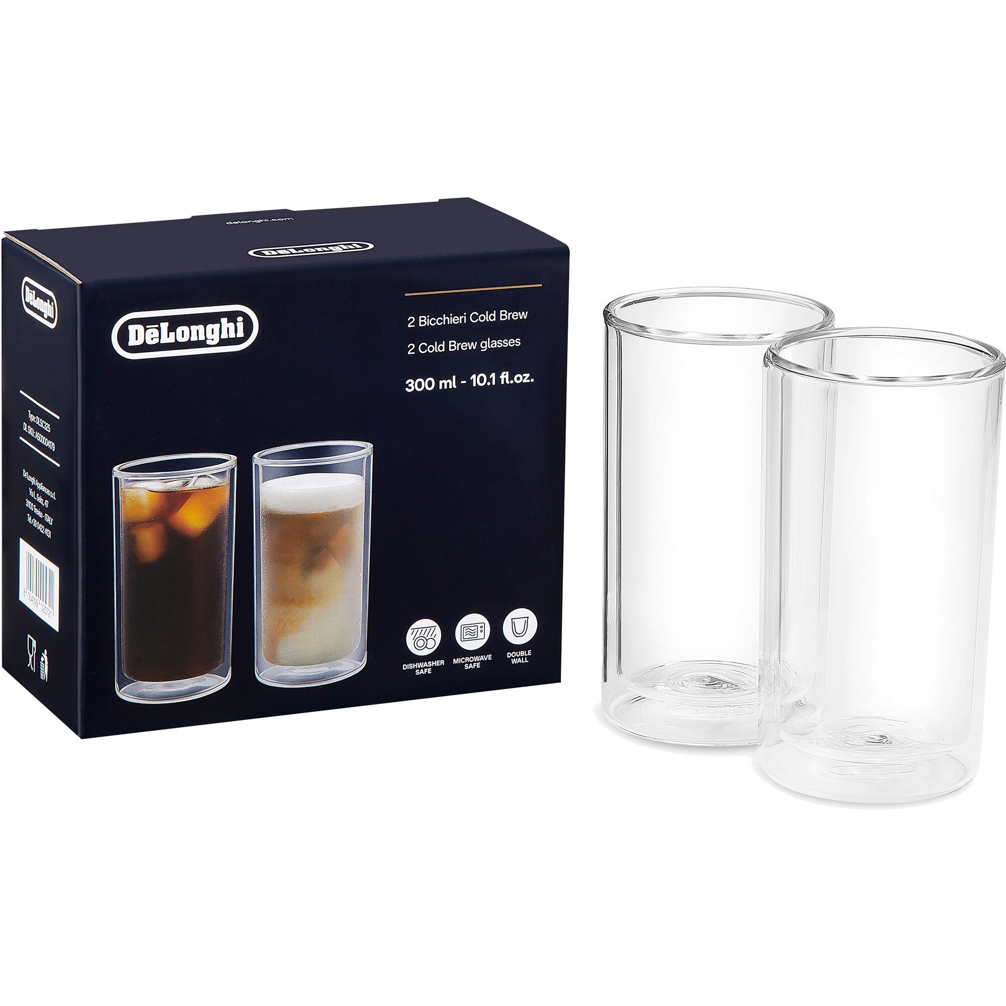 Dobbeltvæggede Termoglas 300 Ml 2-pak  8004399025721