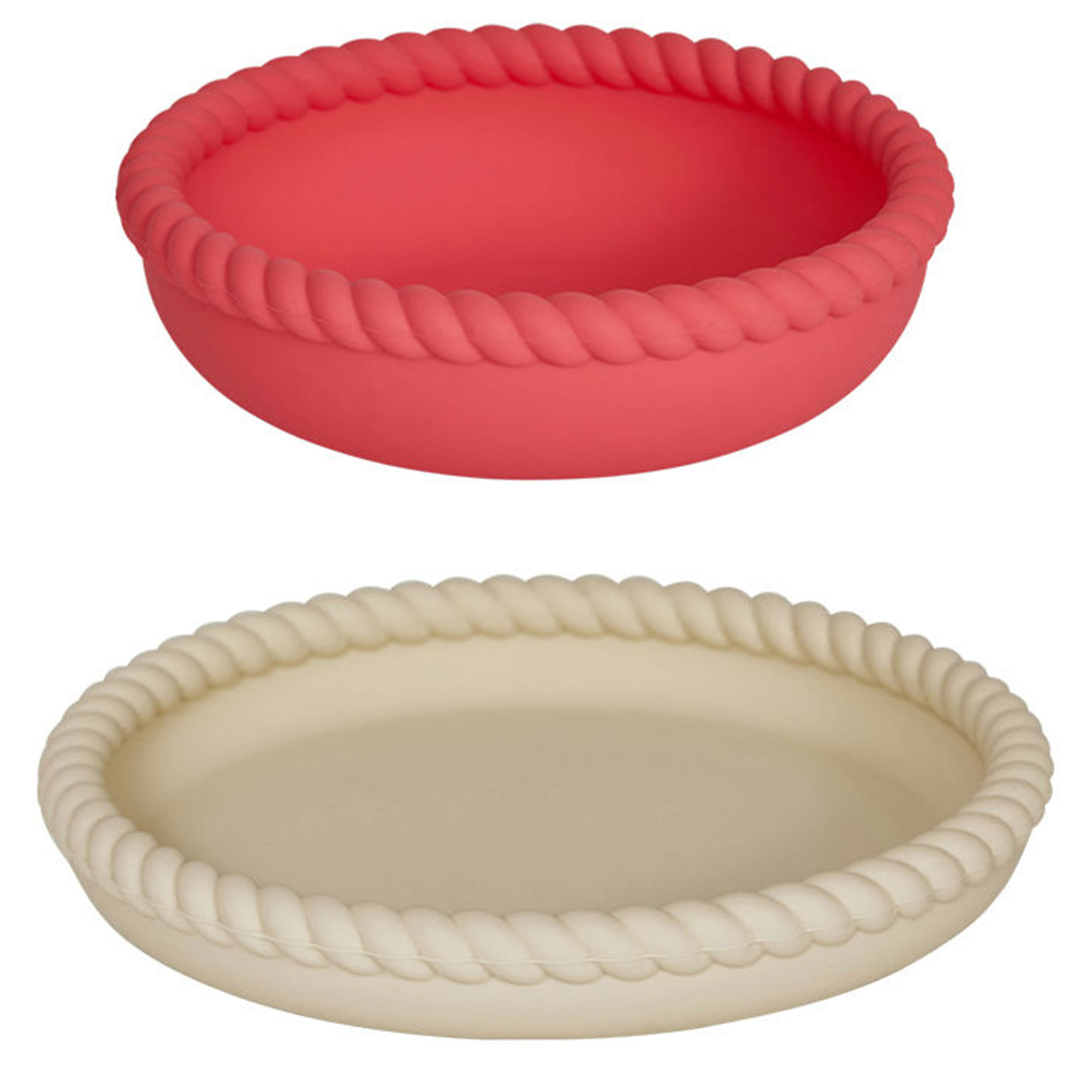 Oyoy Mini Mellow Skålsæt Vanillacherry Red  5712195059224
