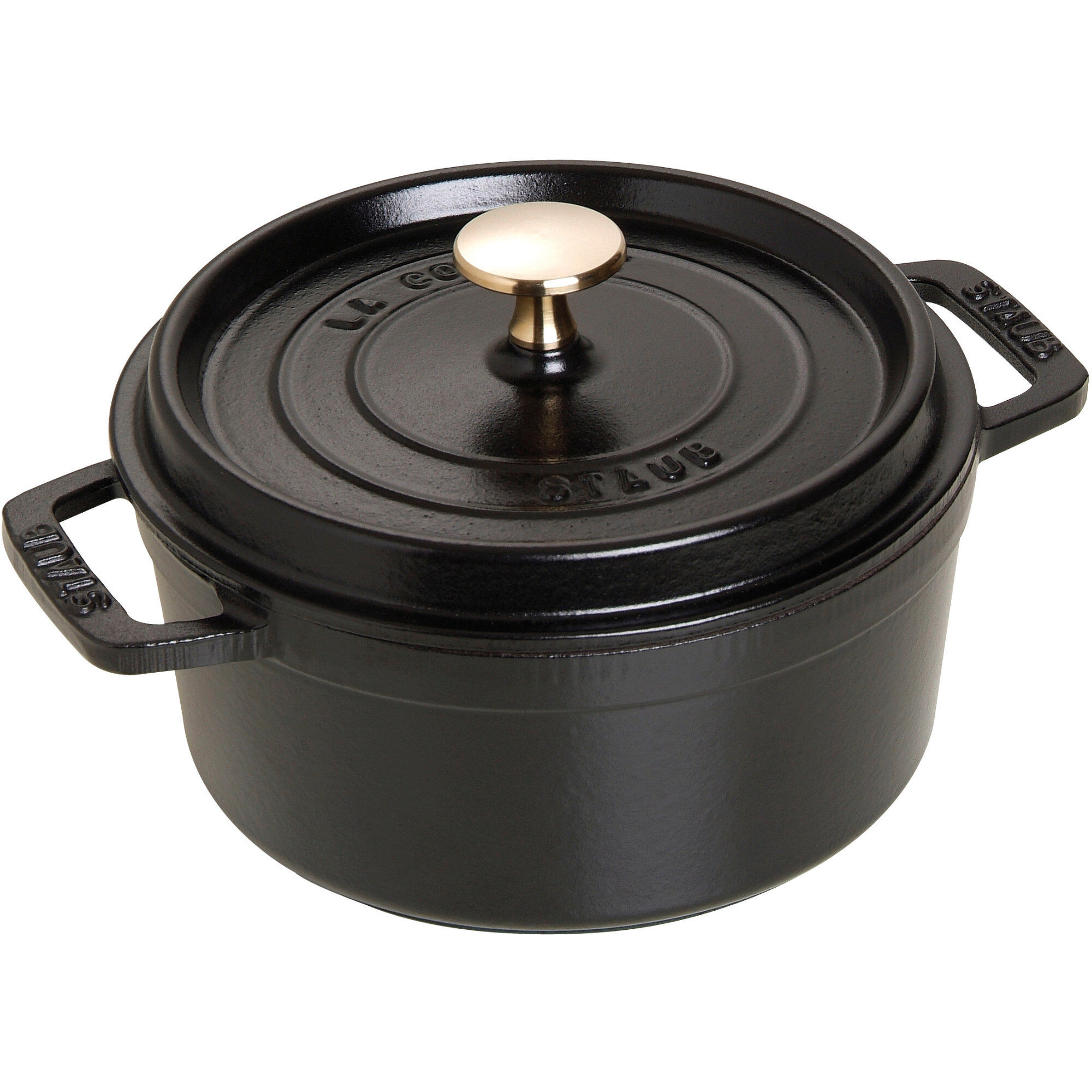La Cocotte Rund Cocotte 18cm 17 Liter Sort  3272341018250