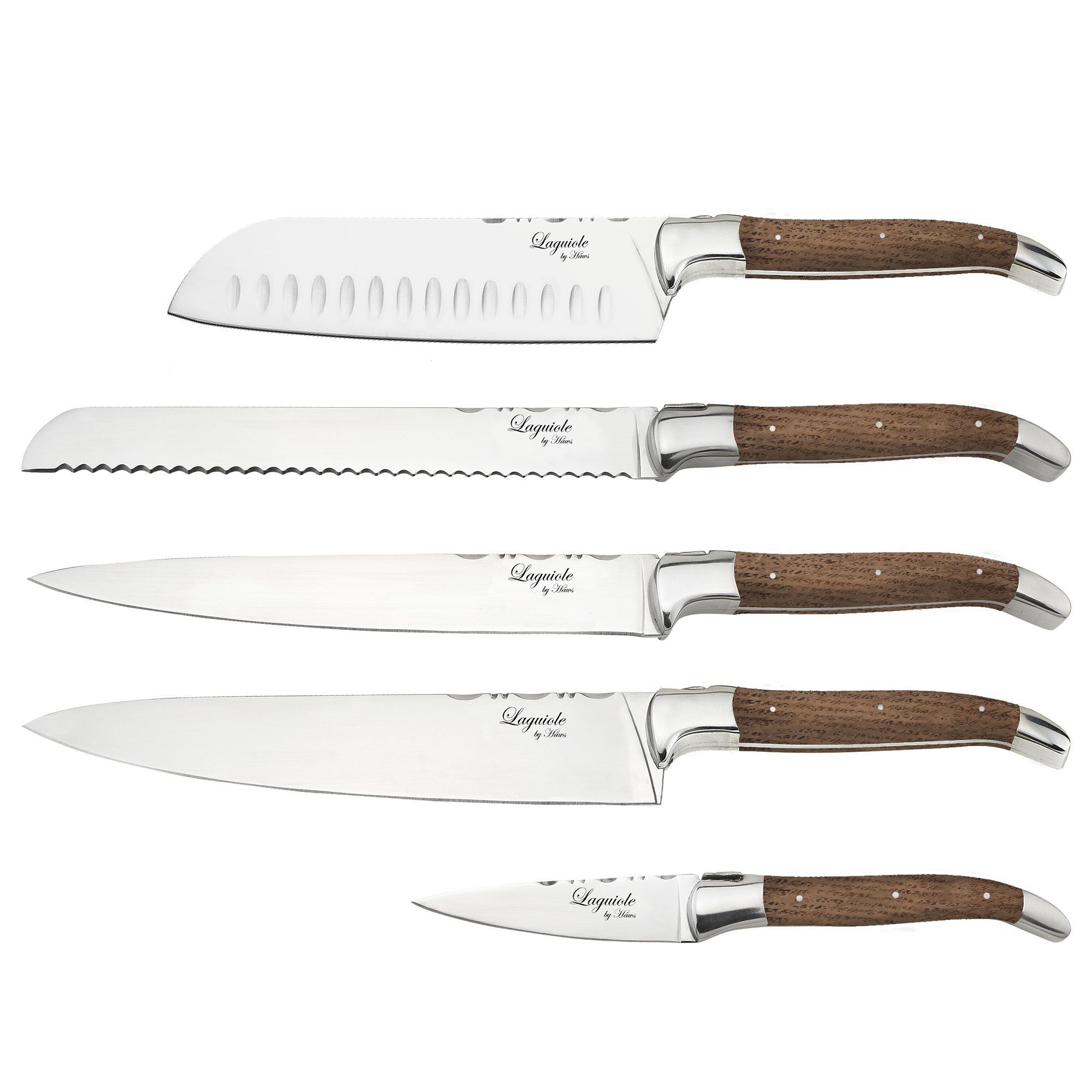 Knivsæt 5 Dele Eg  5712087101574