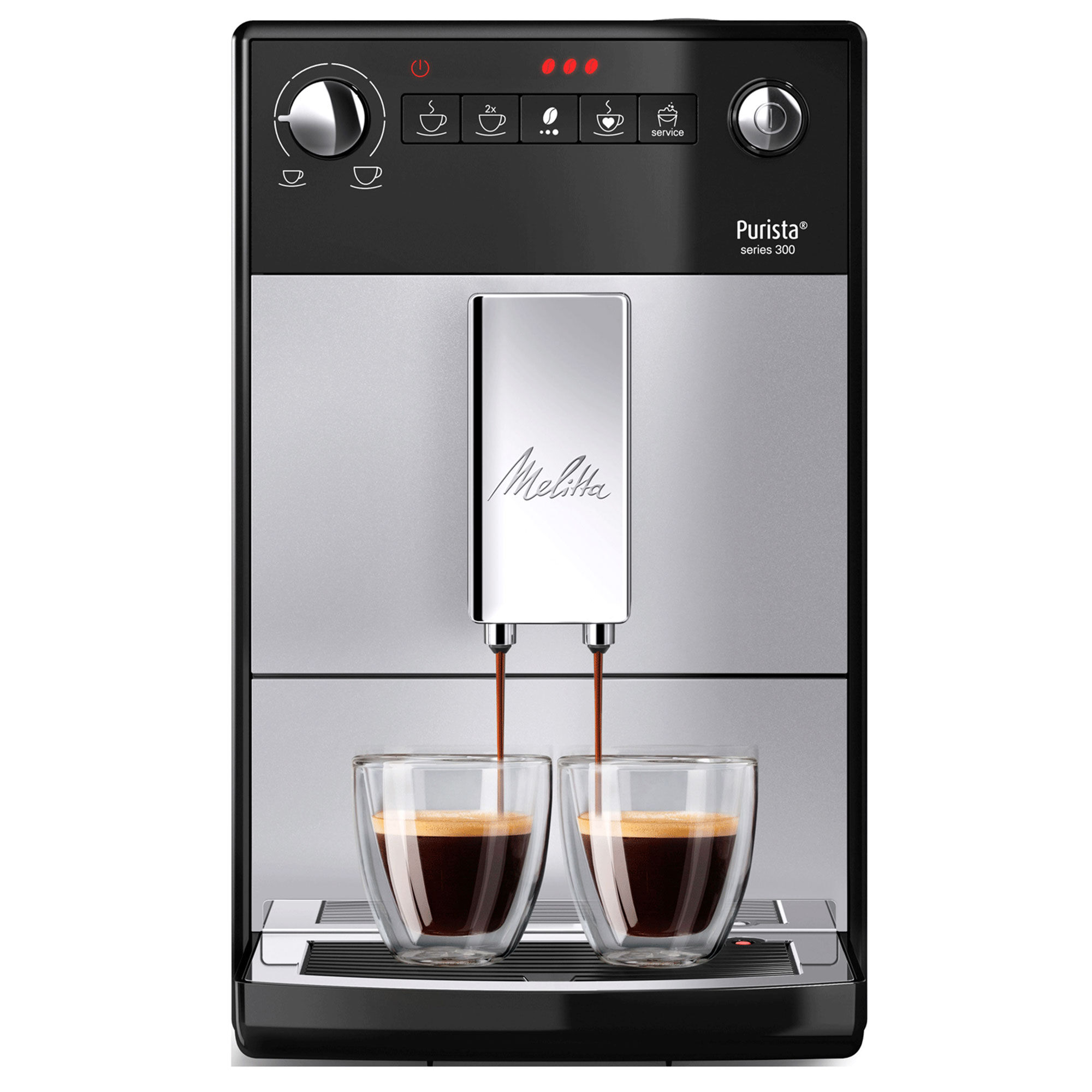 Melitta Purista Helautomatisk Kaffemaskine Sølv  4006508221608