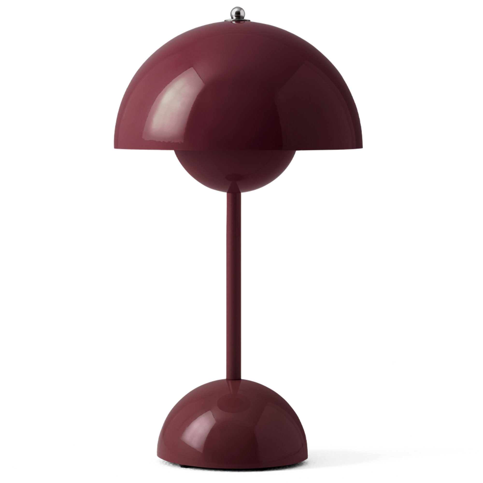 Andtradition Tradition Flowerpot Vp9 Bærbar Lampe Dark Plum