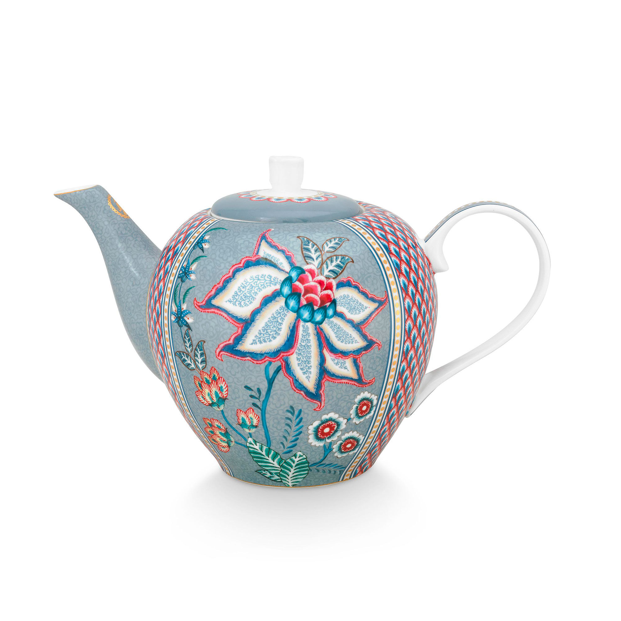 Pip Studio Flower Festival Tekande 16 Liter Blå  8720512744804