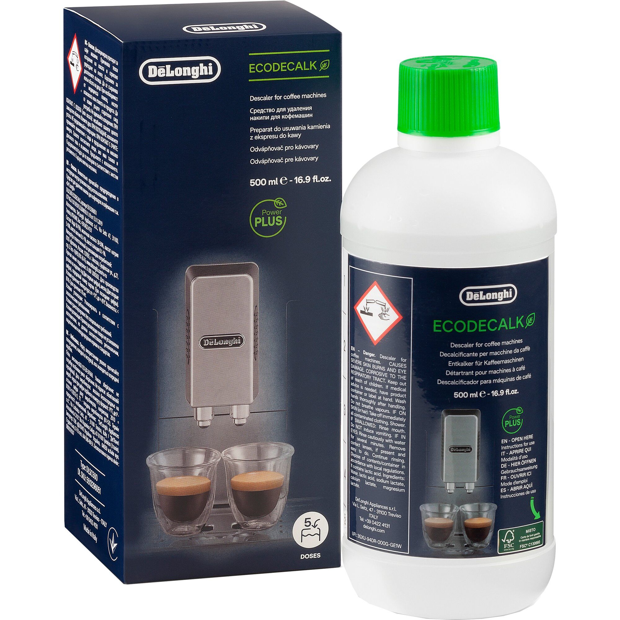 Ecodecalk Afkalkningsmiddel 500 Ml  8004399329492