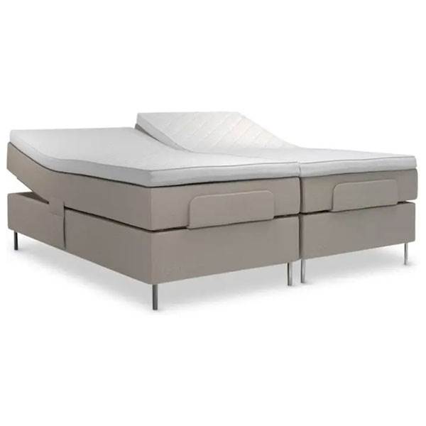 Jensen Diplomat Dream Elevationsseng - Sleep Iii Top - 180 X 200 Cm - Grey 482