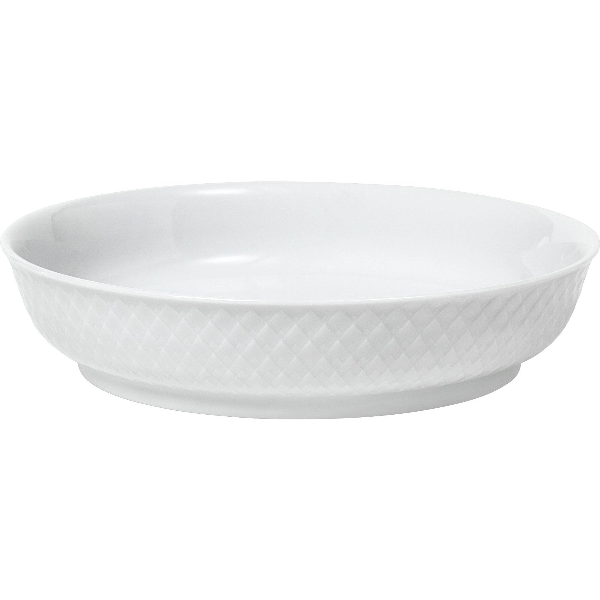 Rhombe Desserttallerken Hvid 16 Cm  5711507019321