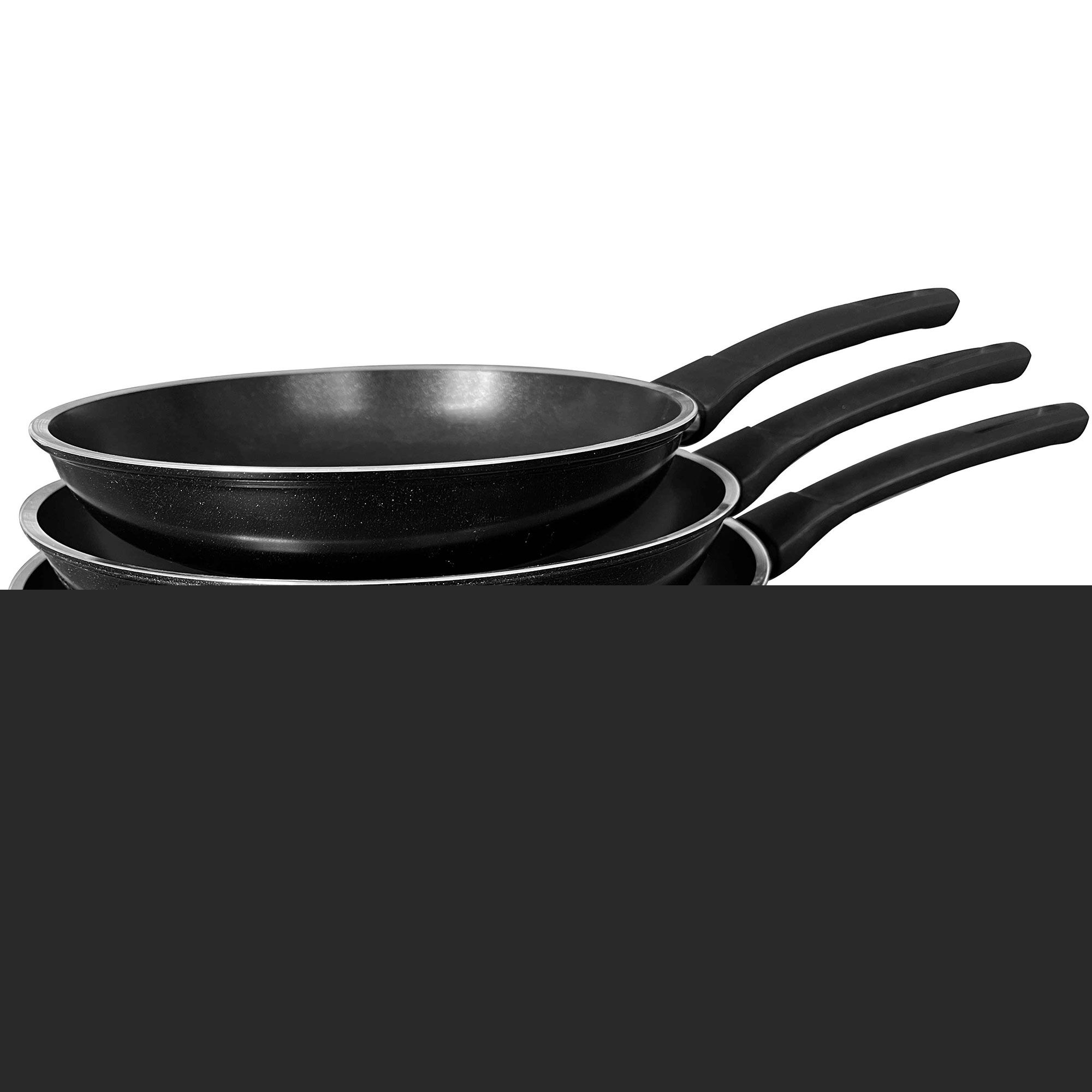 Combekk Stekpannesæt 3 Dele Aluminium  8720828165768