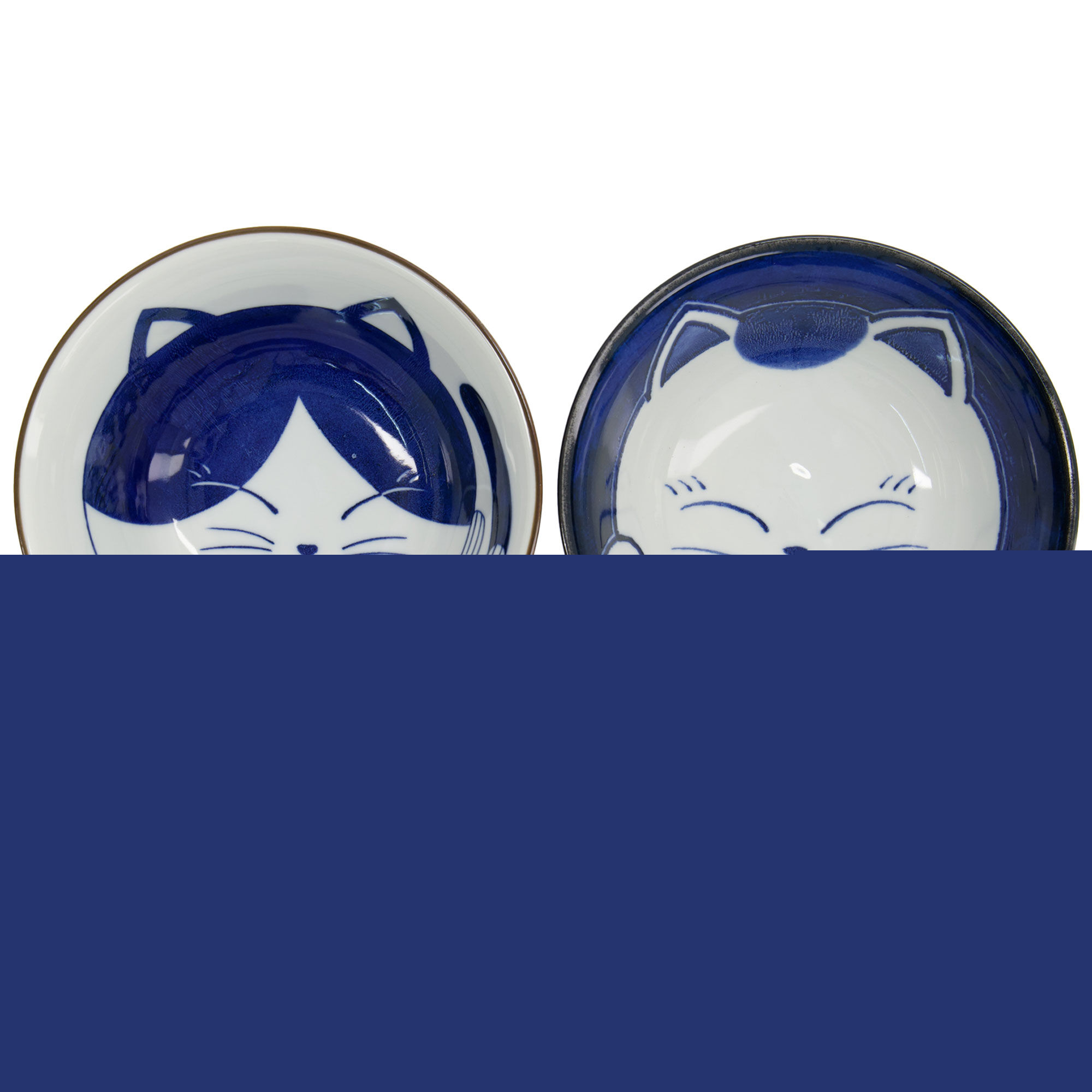 Tokyo Design Studio Kawaii Cat Gavesæt Skåle Og Spisepinde  8721041612367