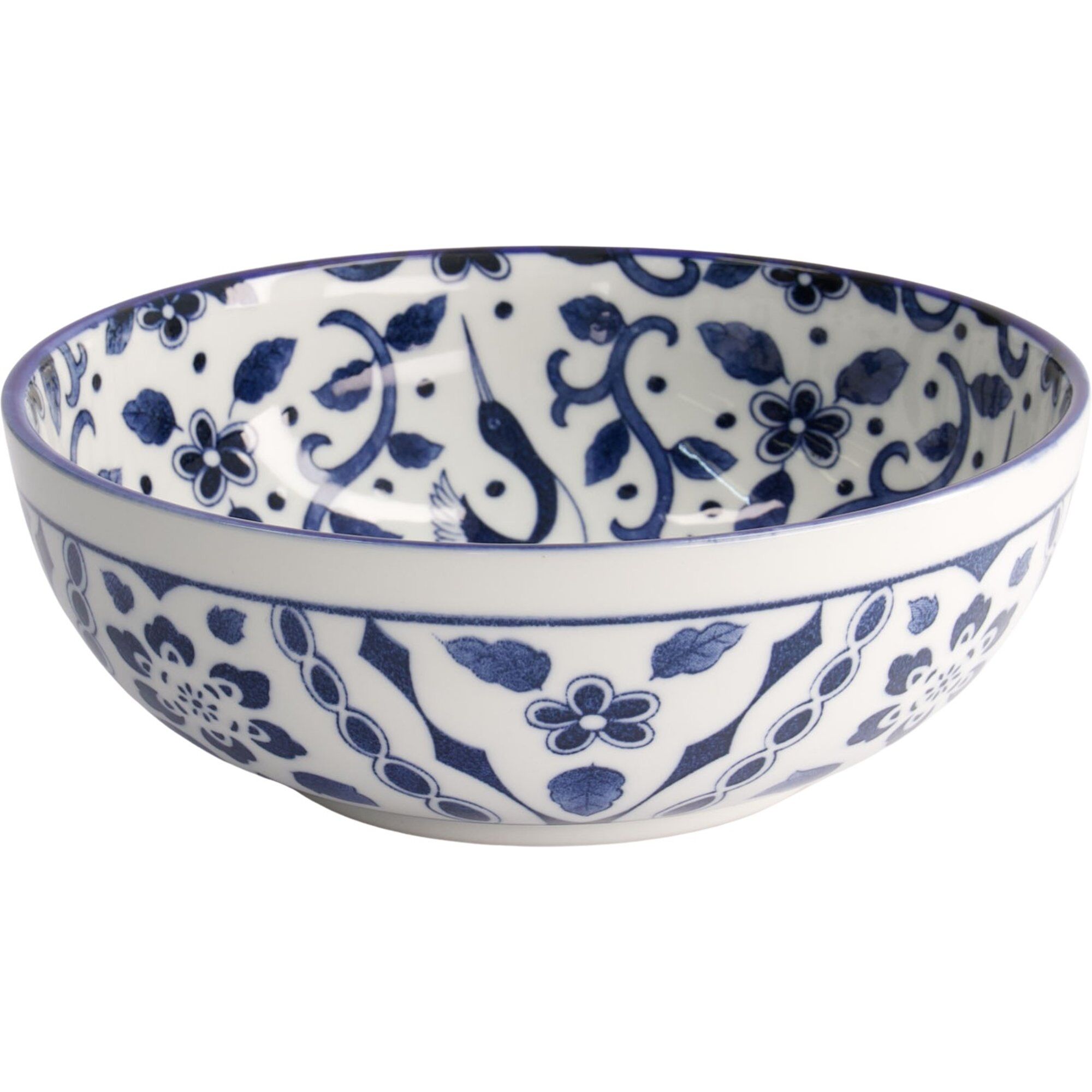 Blue Maizuru Skål ø20 Cm Blåhvid  8719323496651