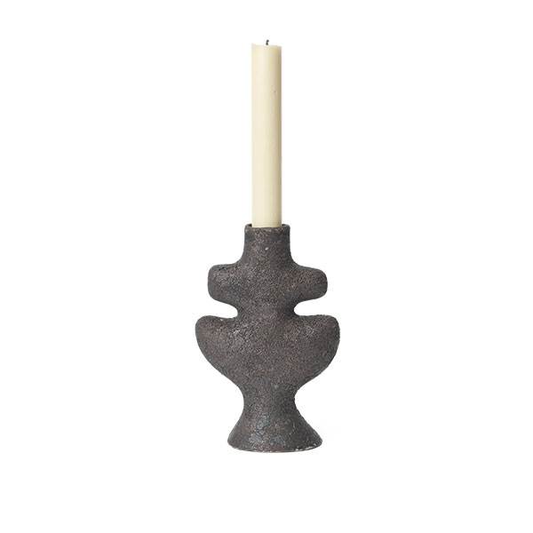 Ferm Living Yara Candle Holder Small - Rustic Iron  5704723311539