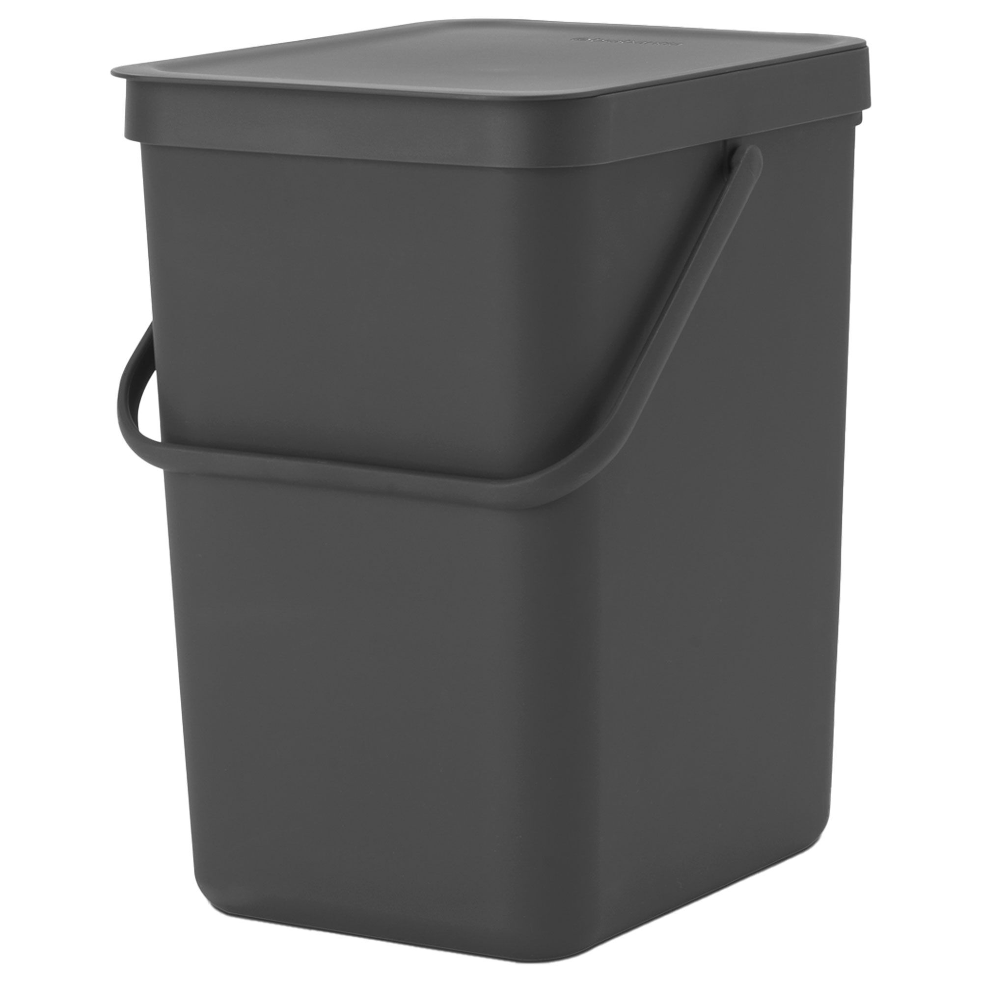 Brabantia Sort  Go Affaldsspand 25 Liter Mørkegrå