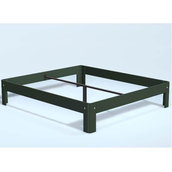 Auping Auronde Pine Green - 160x200 Cm - Mellem Model
