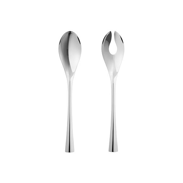 Georg Jensen Cobra Salatsæt - Elegant serveringsgaffel og ske
