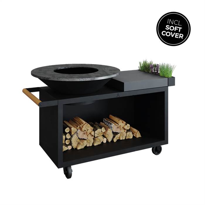 Ofyr Grill Island Black 100 Pro Ceramic Dark Grey