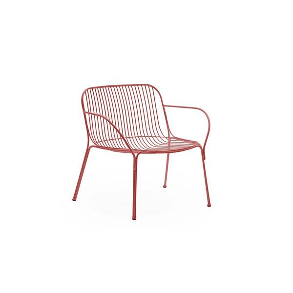 Kartell Hiray Loungestol - Bordeaux til udendørs brug