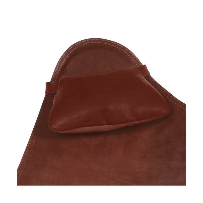 Cuero Pampa Soft Leather Pude - Chocolate
