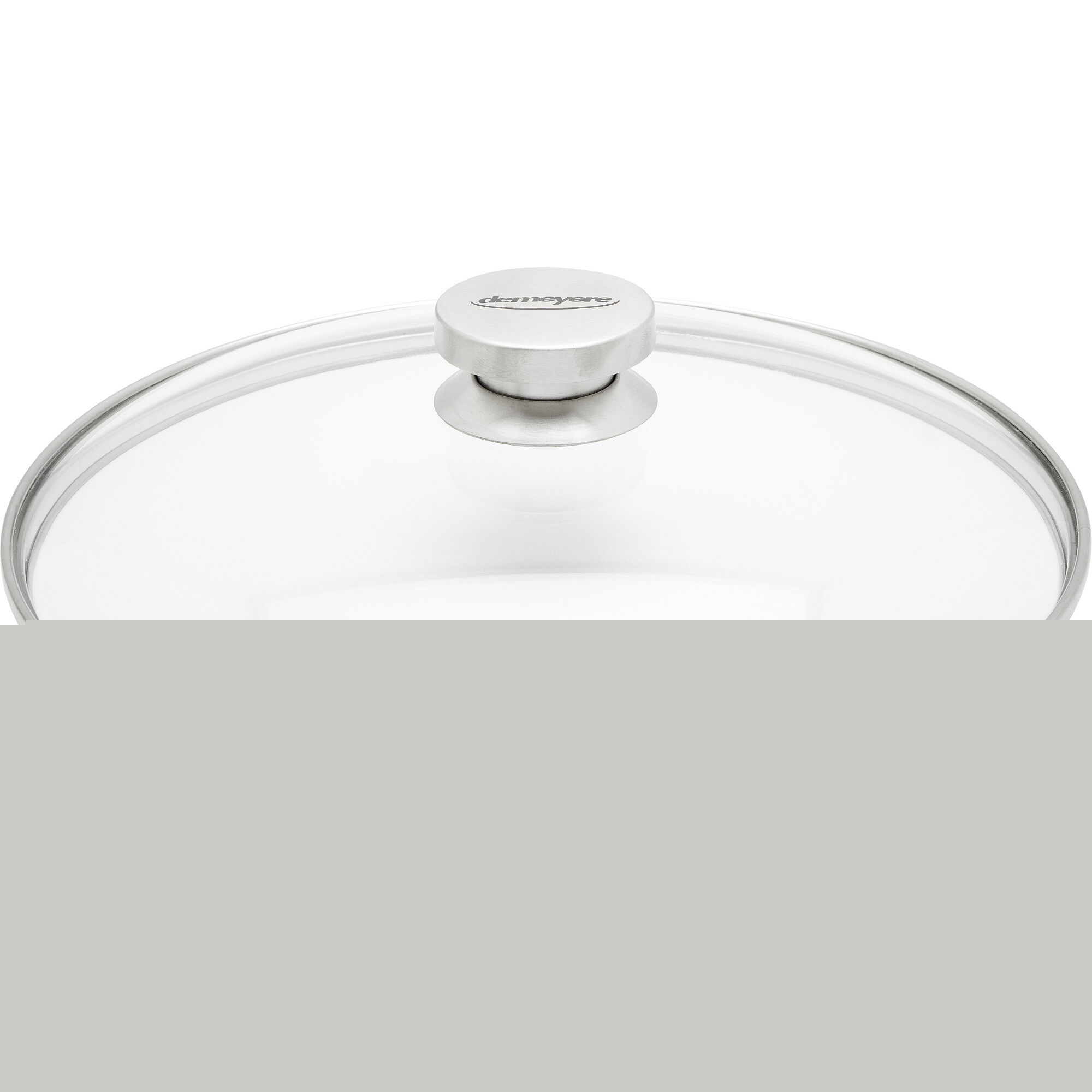 Specialties Glaslåg Med Stålknop ø 28 Cm  5412191065280