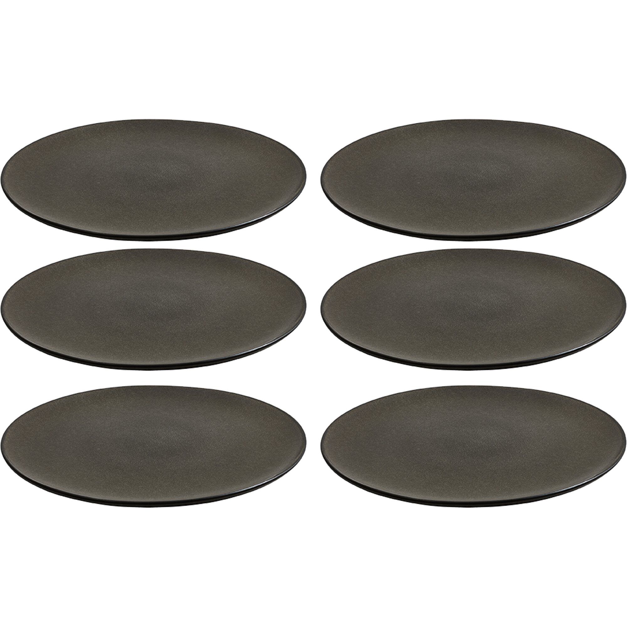 Raw Middagstallerken 28 Cm Forest Brown 6 Stk  5709554149757