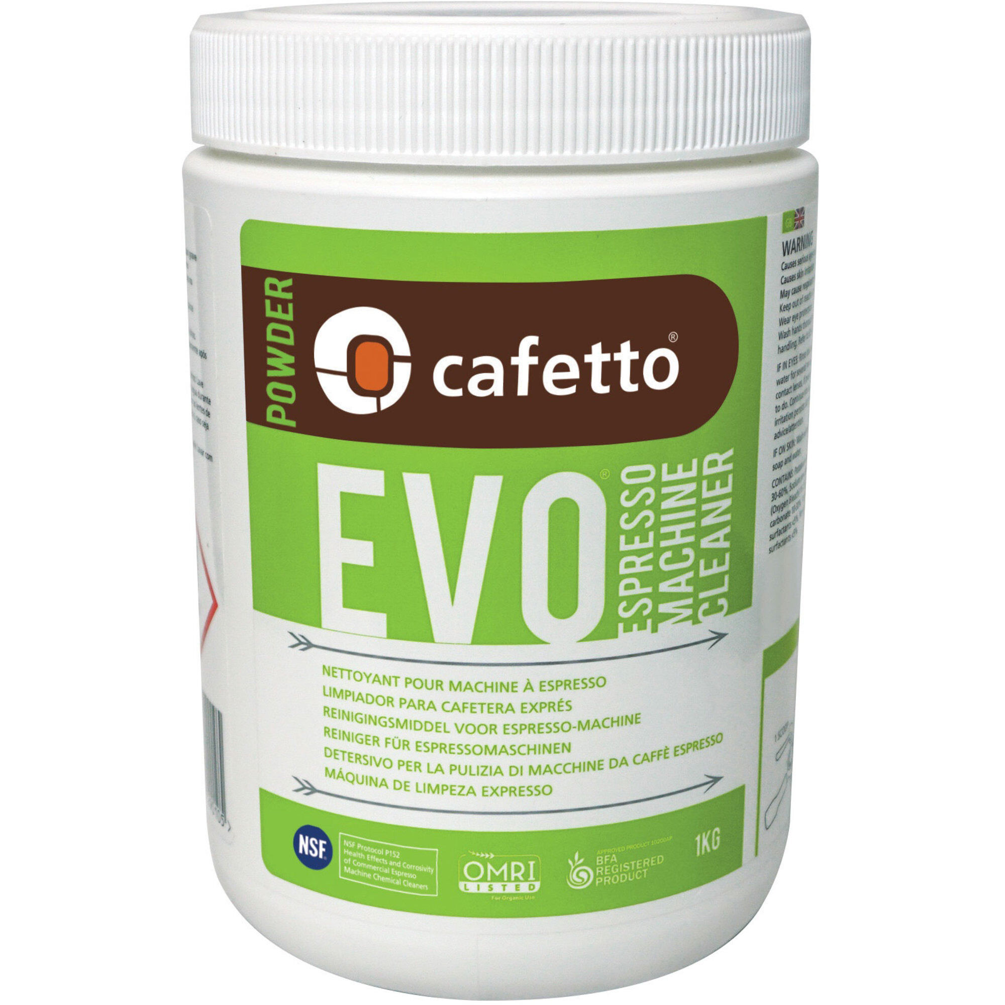 Evo Rengøringspulver Til Espressomaskine 1 Kg  9345941290105