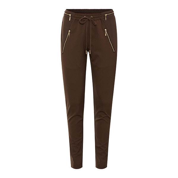 Rue De Femme New Columbine - Chocolategold Casual Bukser