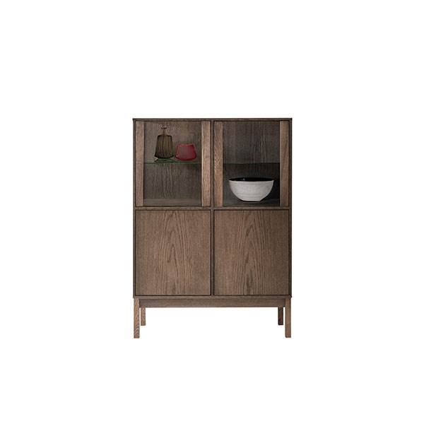 Klim Furniture N200 Vitrineskab - Elegant Spisestue Møbel