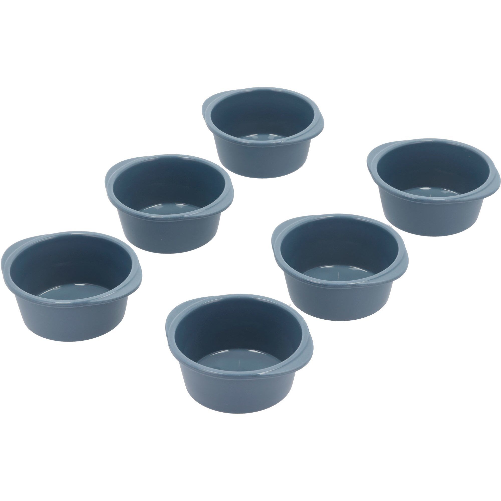 Pecan Cupcakeform 9x4 Cm 6 Stk Indigo  5722000266280