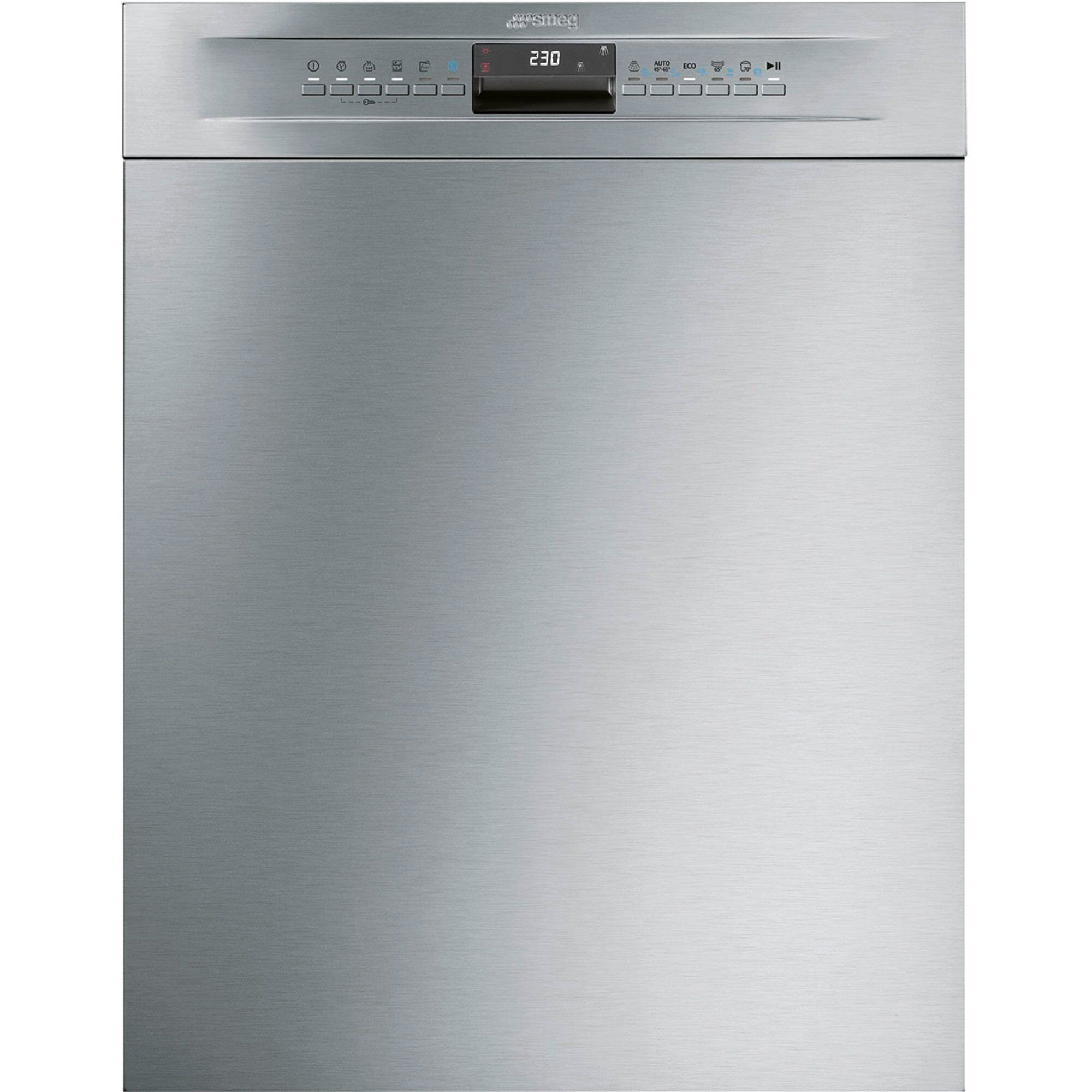Smeg LSP324BQX Opvaskemaskine 60 cm i Rustfrit Stål