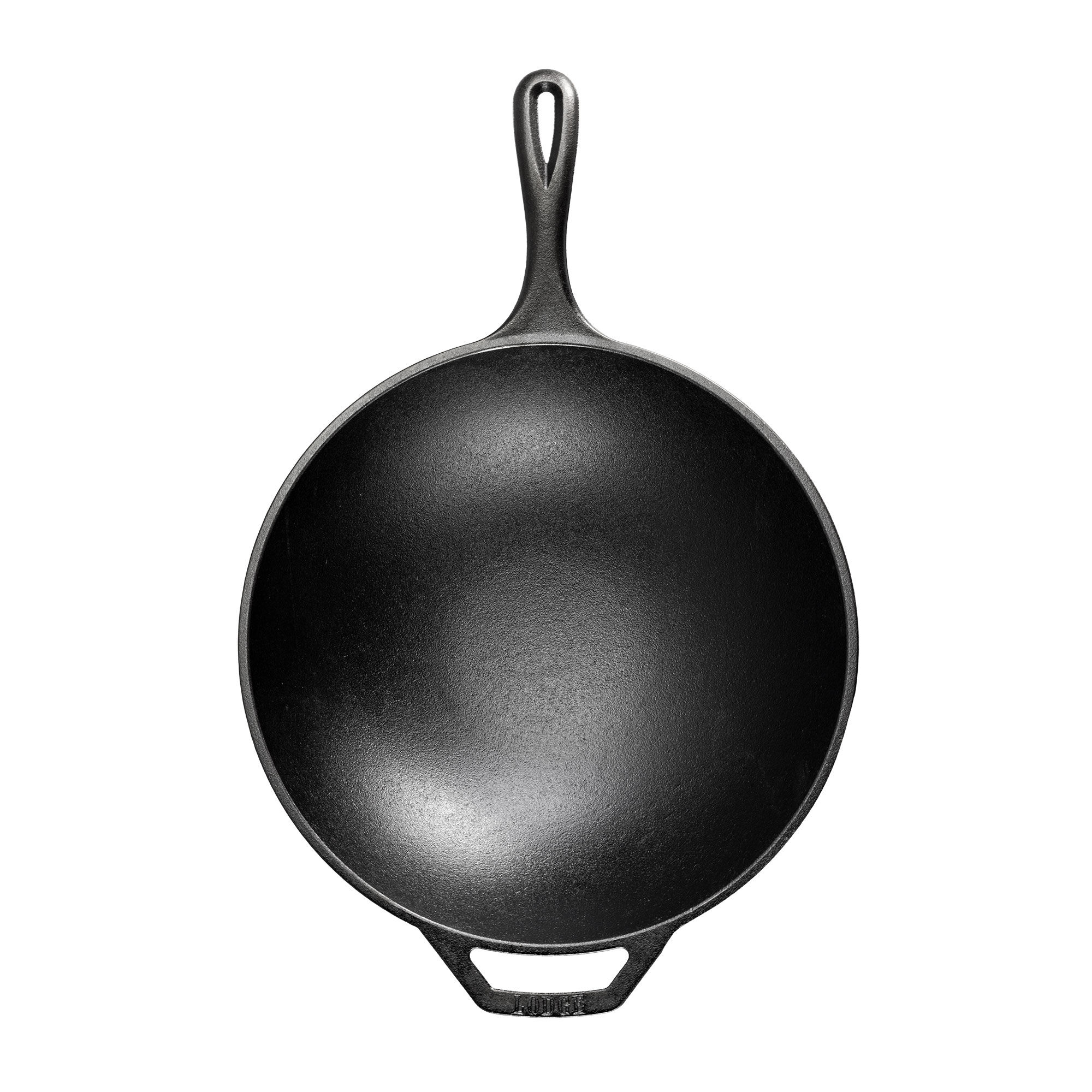 Lodge Støbejern Wok 32 cm til kraftfuld madlavning