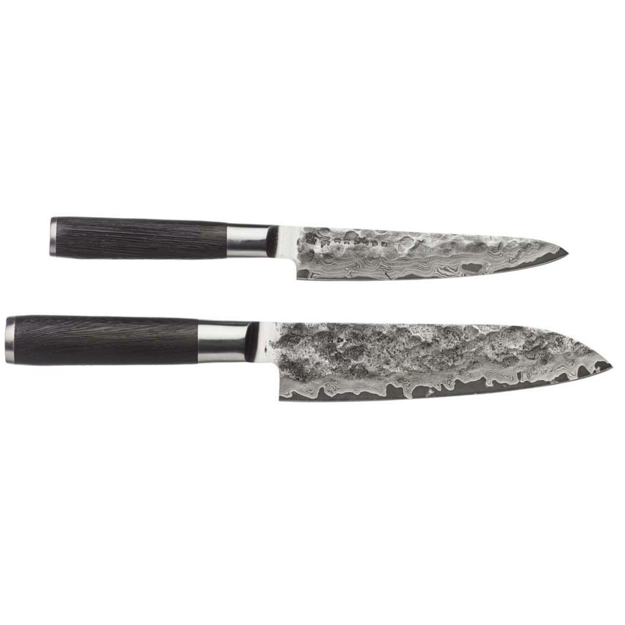 Kuro 2 Dele Knivsæt Santoku 18 Cm Og Petty 15 Cm  6971250800877