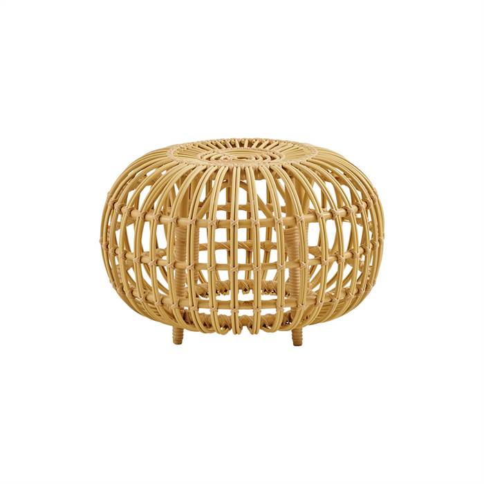 Sika Design Ude Ottoman - Naturlig - Lille Elegant Skammel