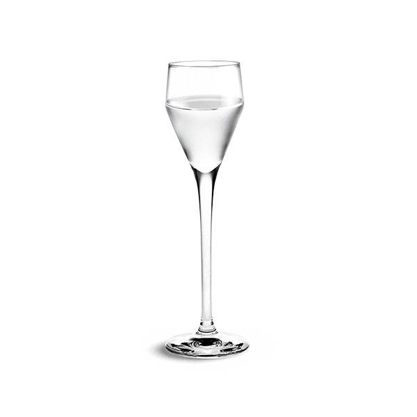 Holmegaard Perfection Snapseglas – Elegant Iskold Servering